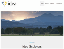 Tablet Screenshot of ideasculptors.com